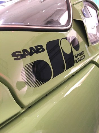 Saab Rally Sport & Rally decal