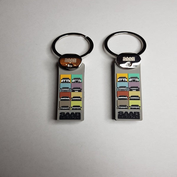 Saab Icons Keychain
