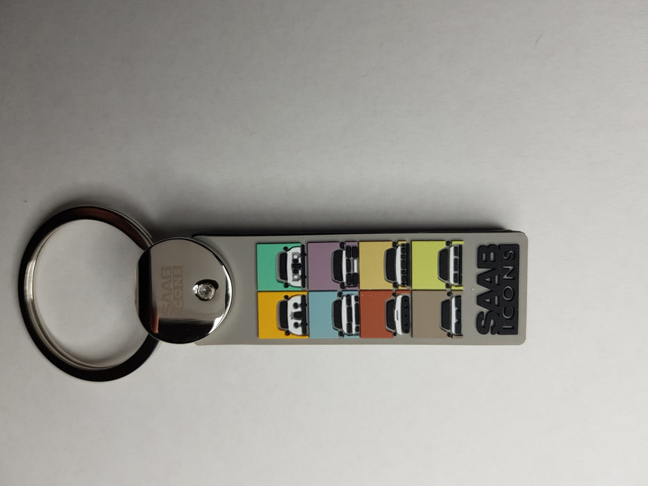Saab Icons Keychain