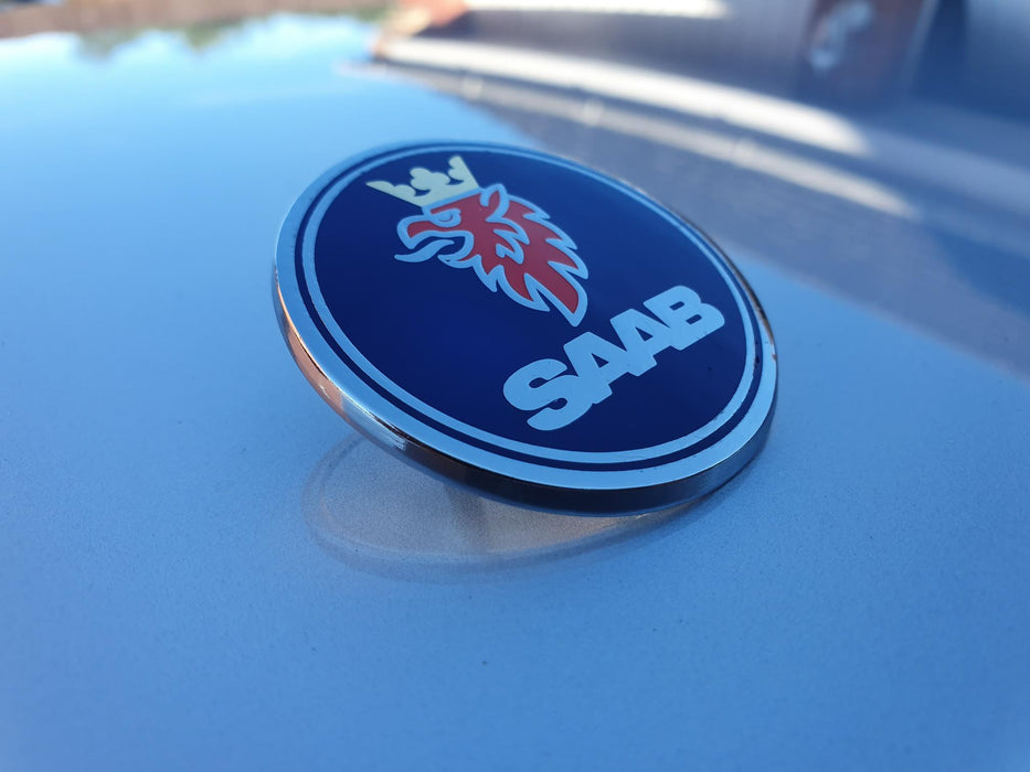 PRE-00113. Saab Griffen Bonnet Badge original part no 5289871 New and ...